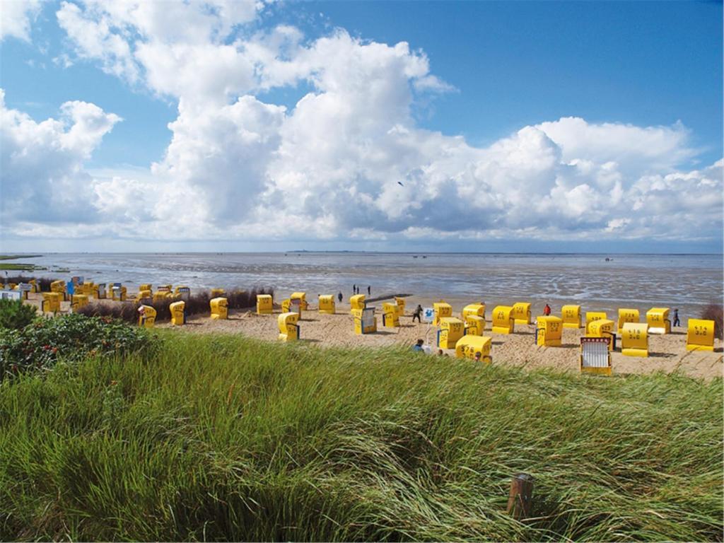 Duhner Strandhus Cuxhaven Esterno foto